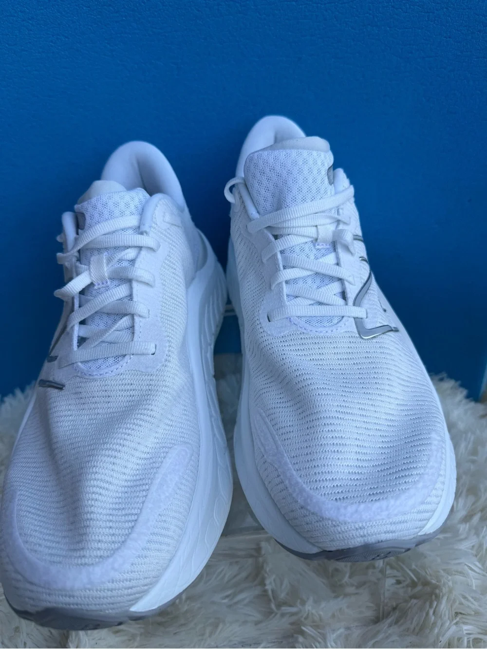 New Balance Women's White Athletic Running Sneakers